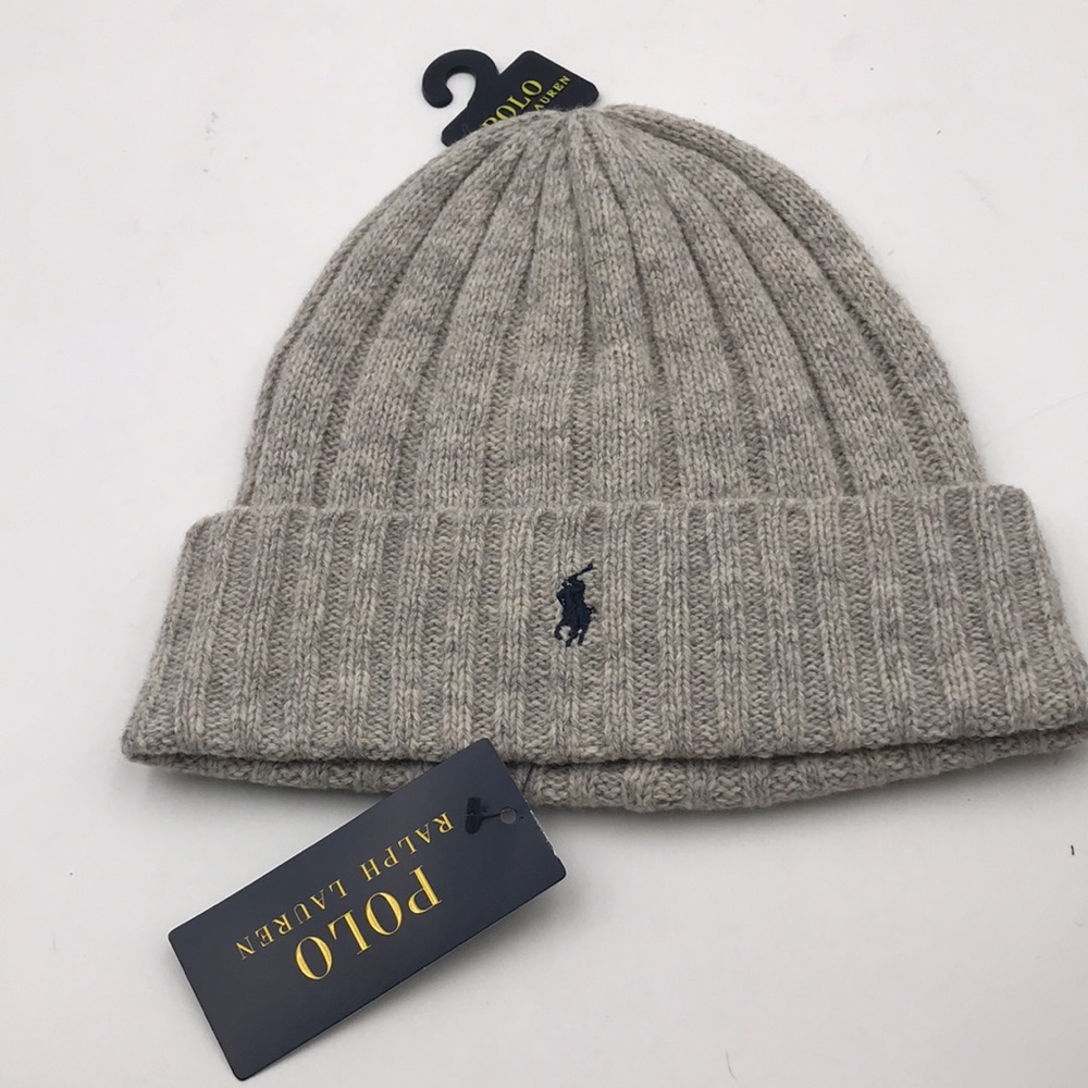 Polo Ralph Lauren Ribbed Cuff Knit Beanie